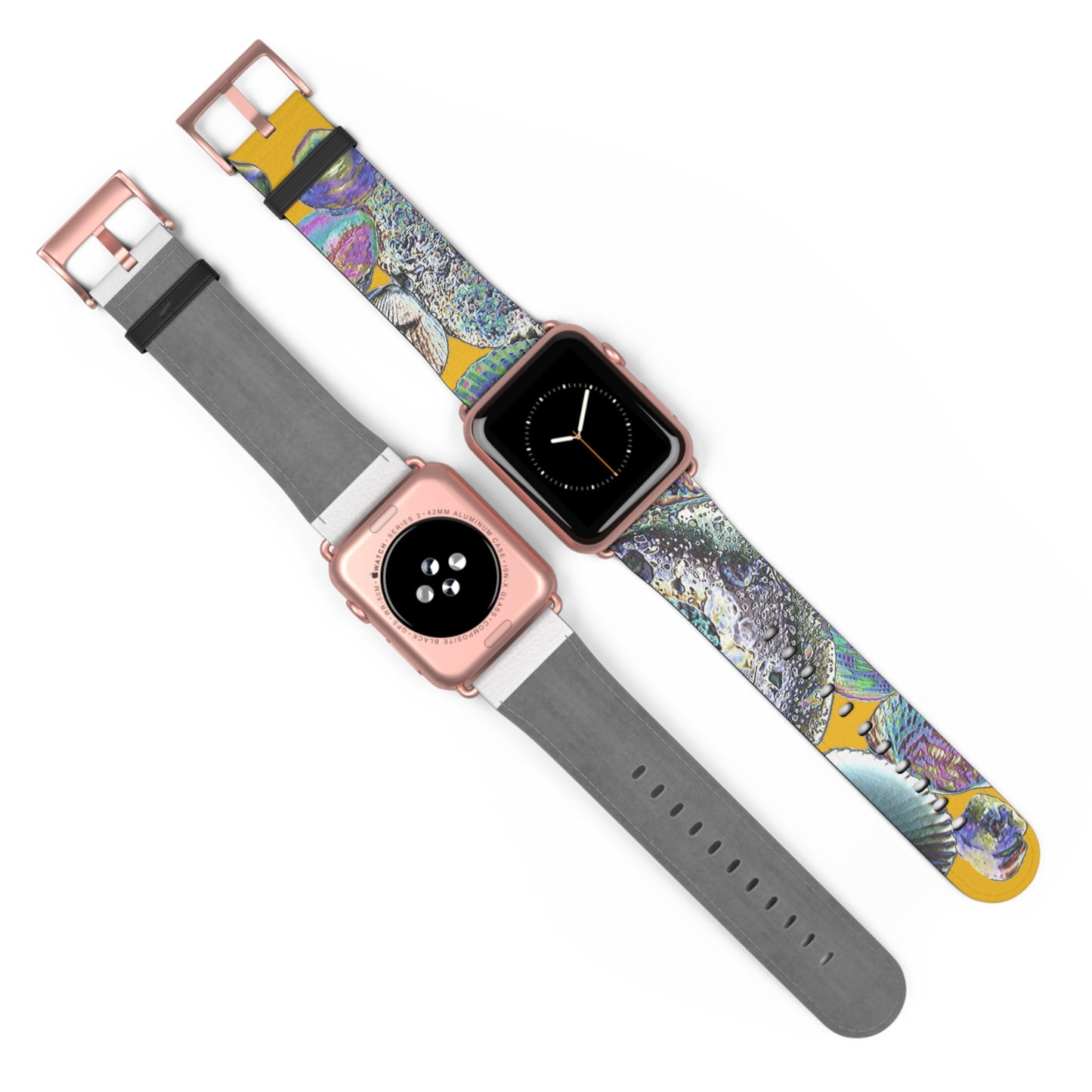 Apple Watch Band - Heatwave Seashell Collection, yellow