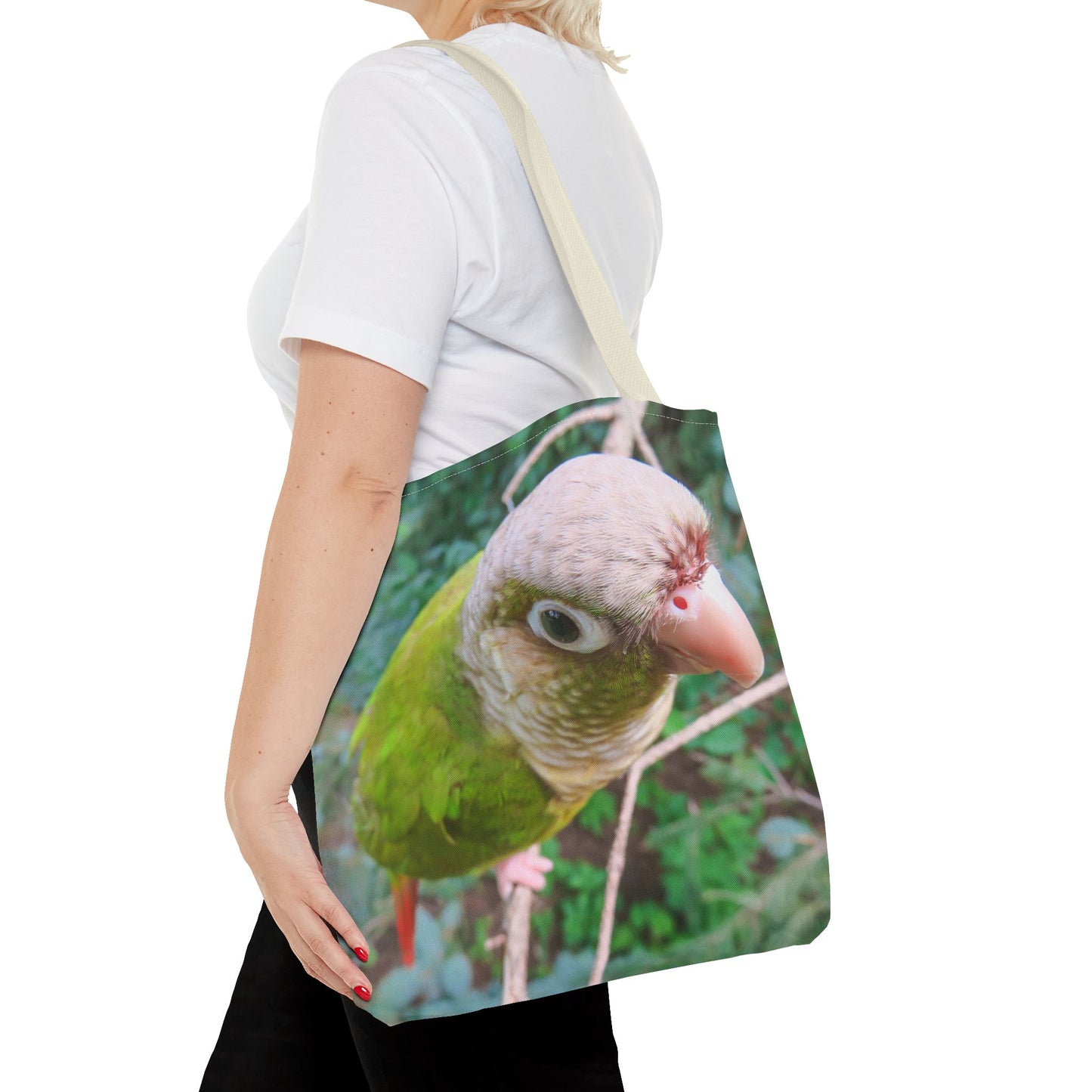 Tropical Sassy Parrot Tote Bag - 3 Sizes