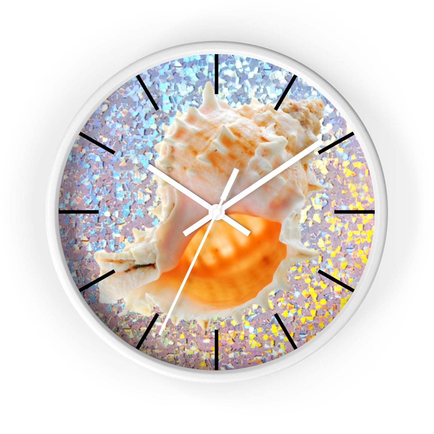 Wall Clock, Disco Conch, Hands/Base Variants