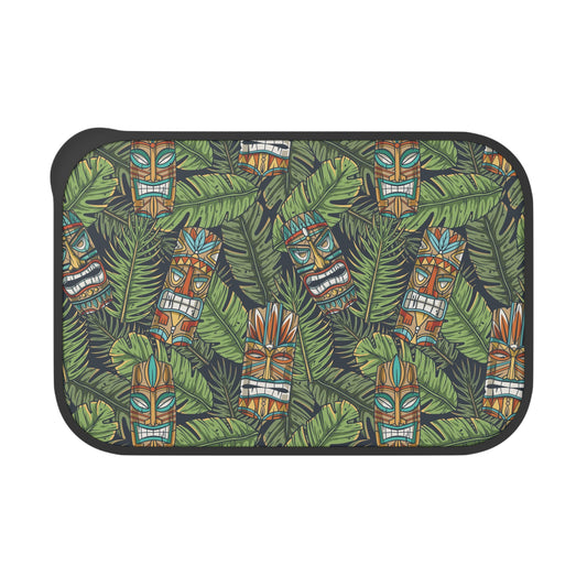 Bento Box with Utensils - Tiki Greenery