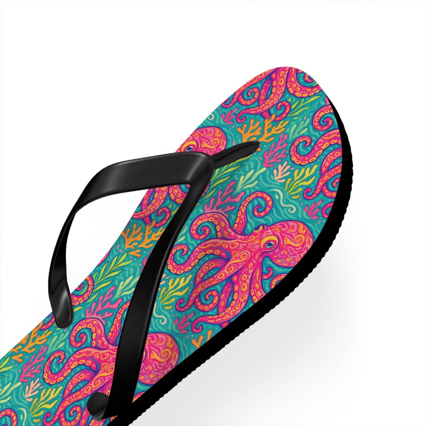 Flip Flops - Red Kraken Joe