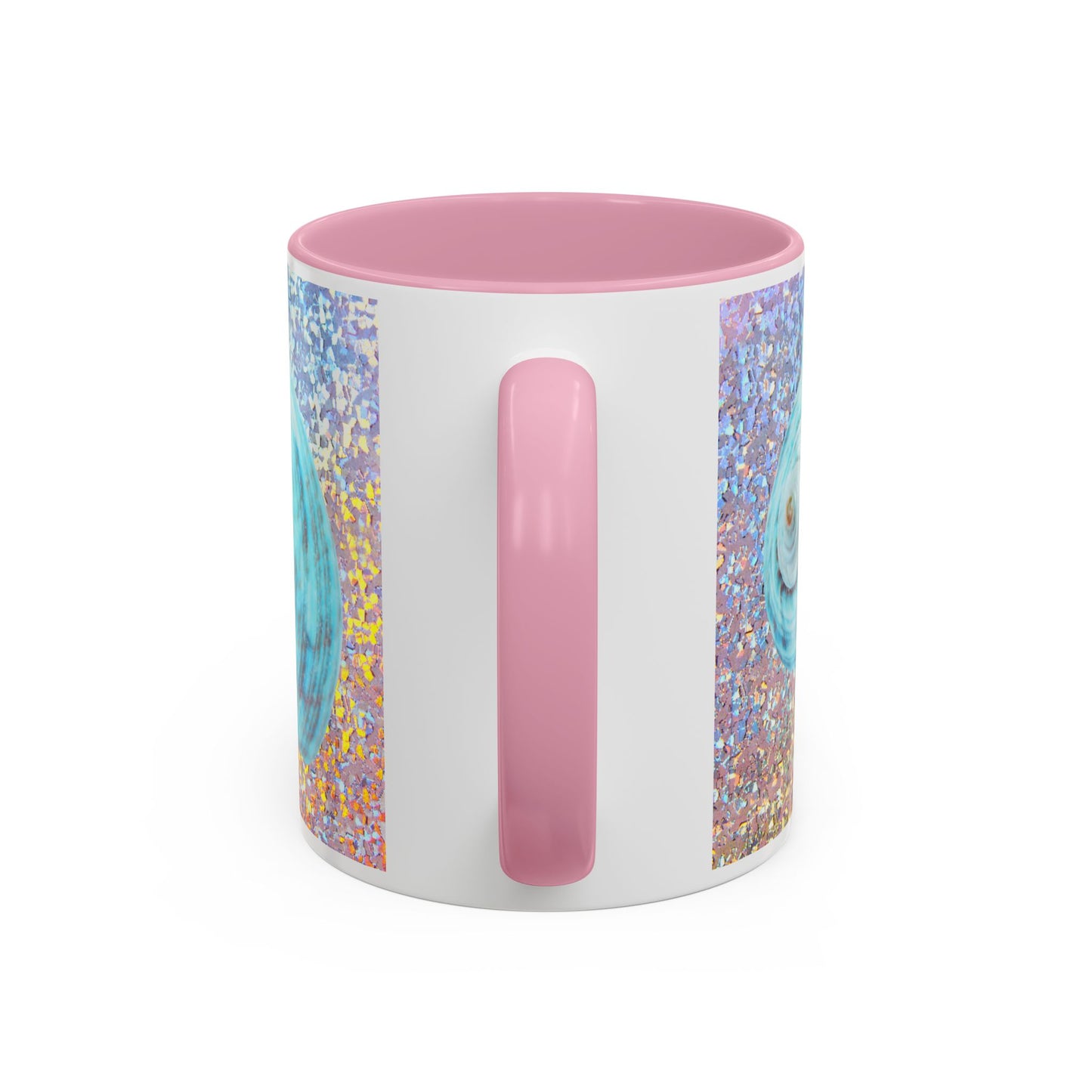 Colorful Mugs (11oz, 15oz), Disco Jade Turbo Shell