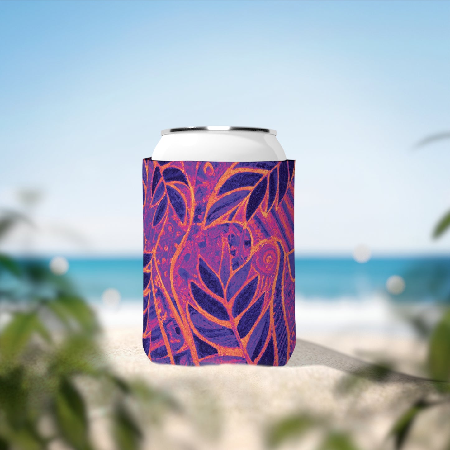 Amazon Whimsy/Heatwave Can Cooler Sleeve - Perfect for Outdoor Picnics