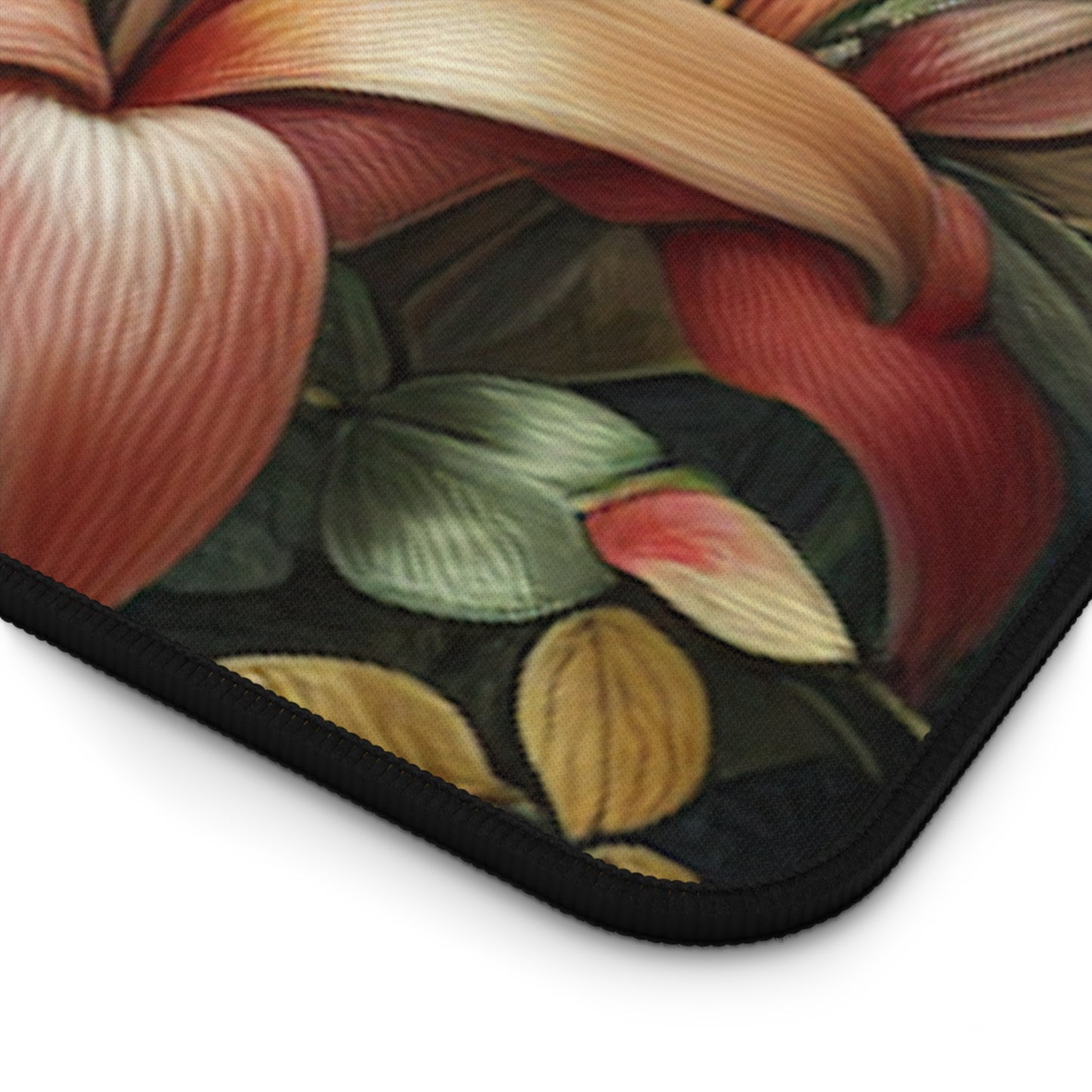 Tropical Mouse Pad/Desk Mat, 3 Sizes - Perfect for Home Office / Rainforest Rabbit Outing
