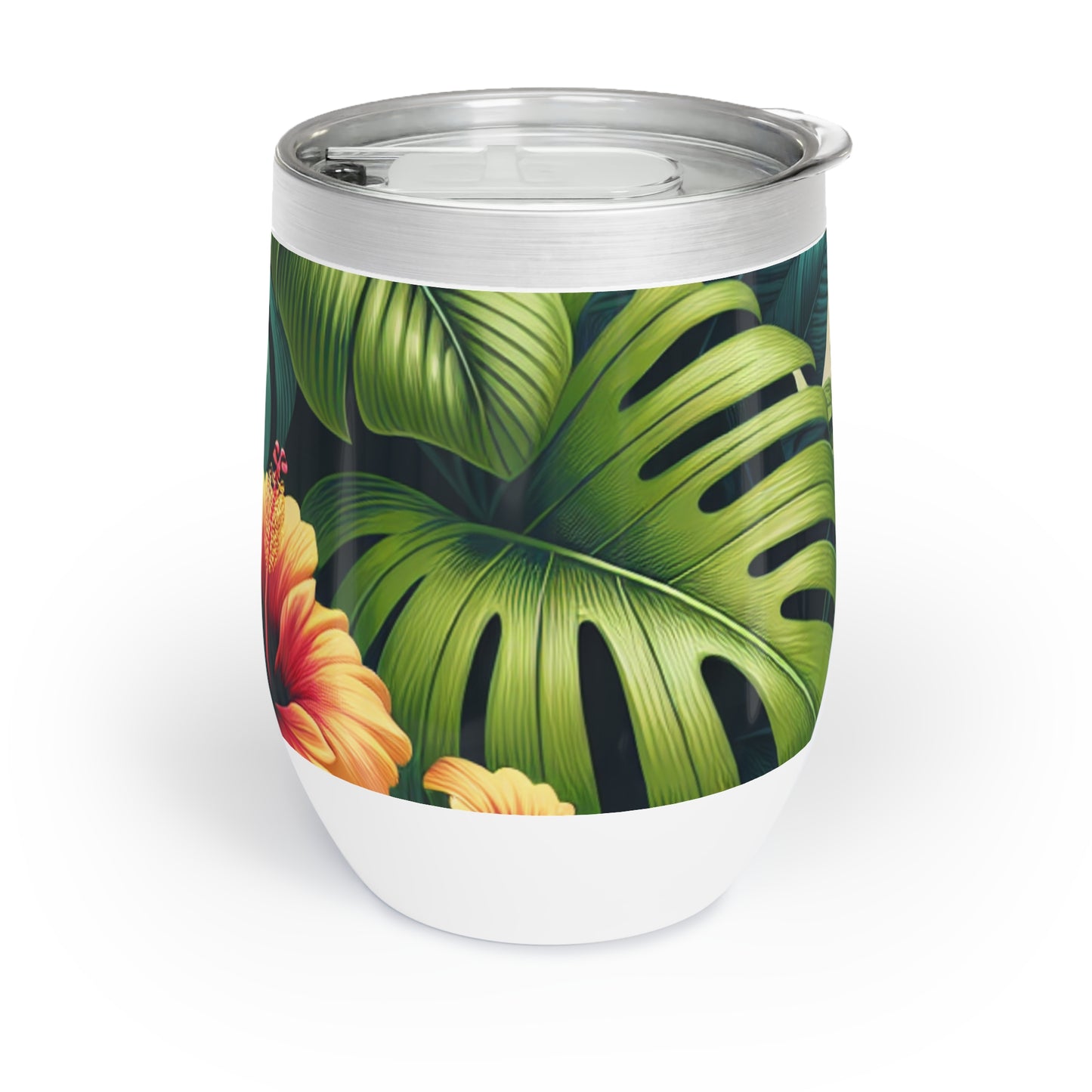 Chill Wine Tumbler, Exotic Flora