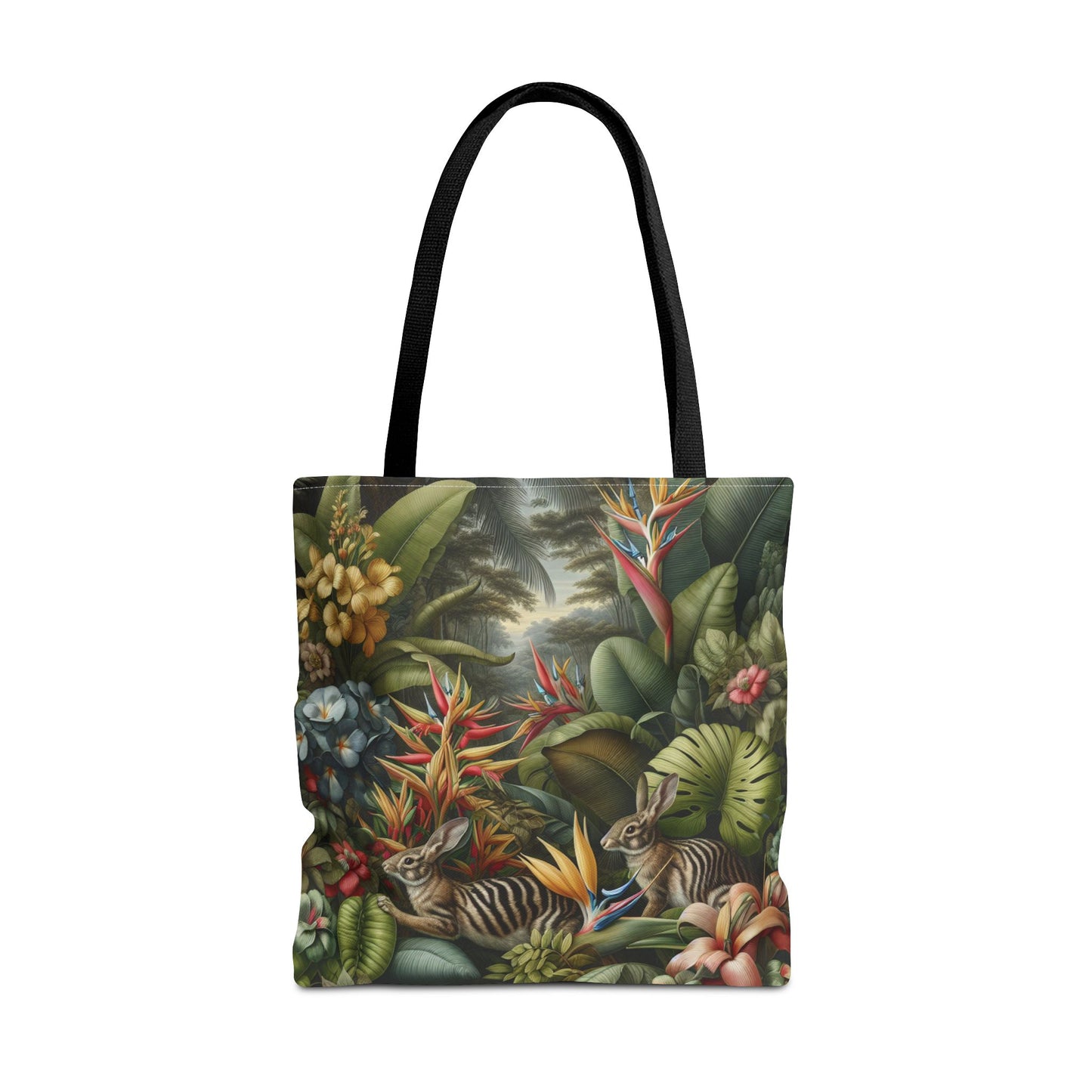 Rainforest Rabbit Outing Tote Bag - 3 Sizes