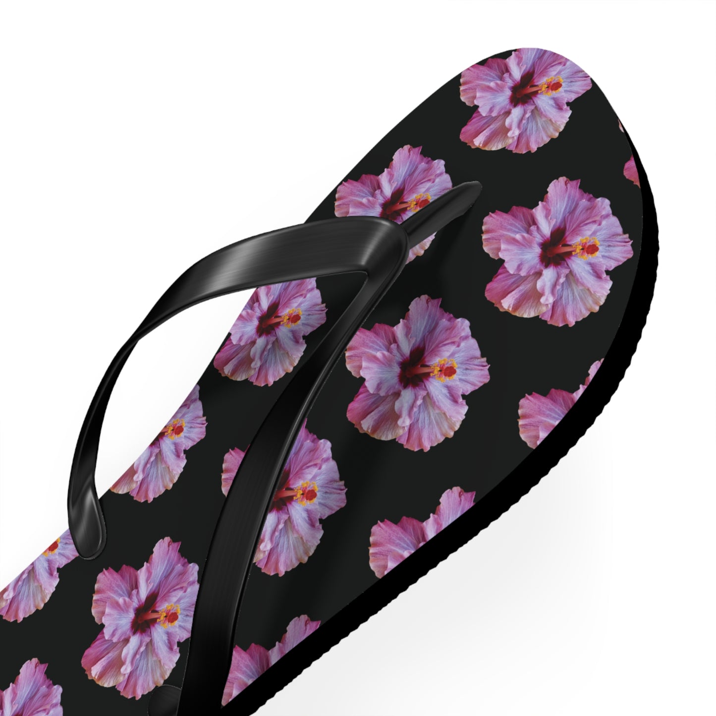 Flops - Purple Hibiscus/Black