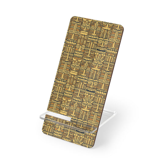 Mobile Display Stand for Smartphones, Old Tiki Totems