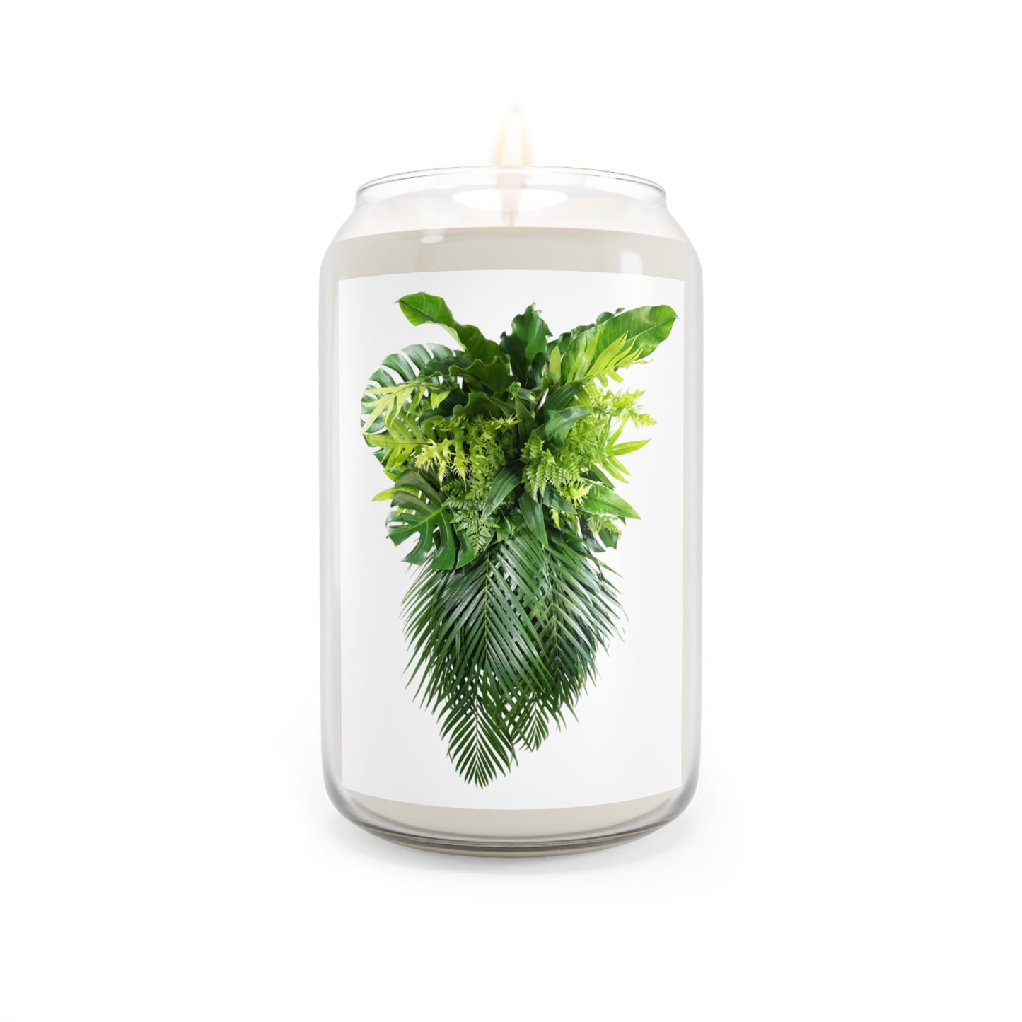 Scented Candle, 13.75oz - Palm Frond Cascade, white