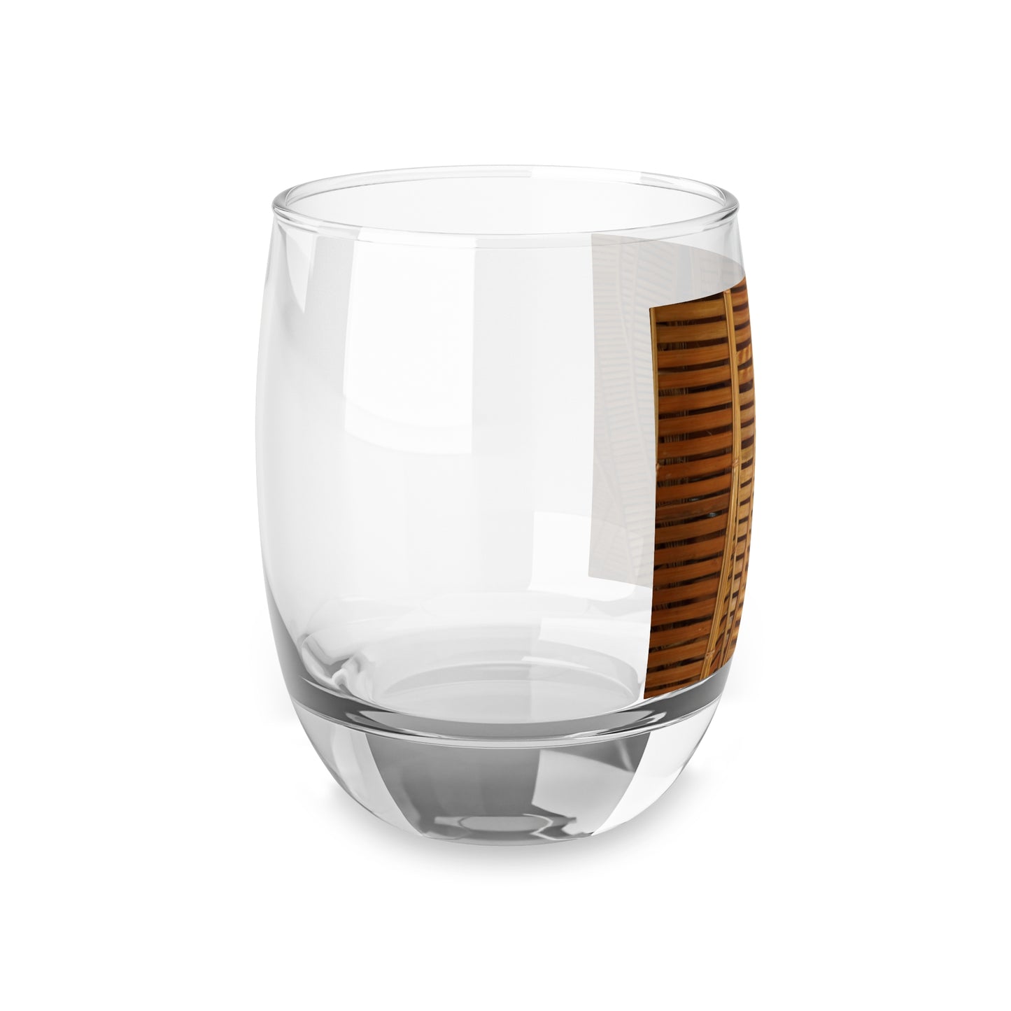 Whiskey Glass, Natural Bamboo Flow