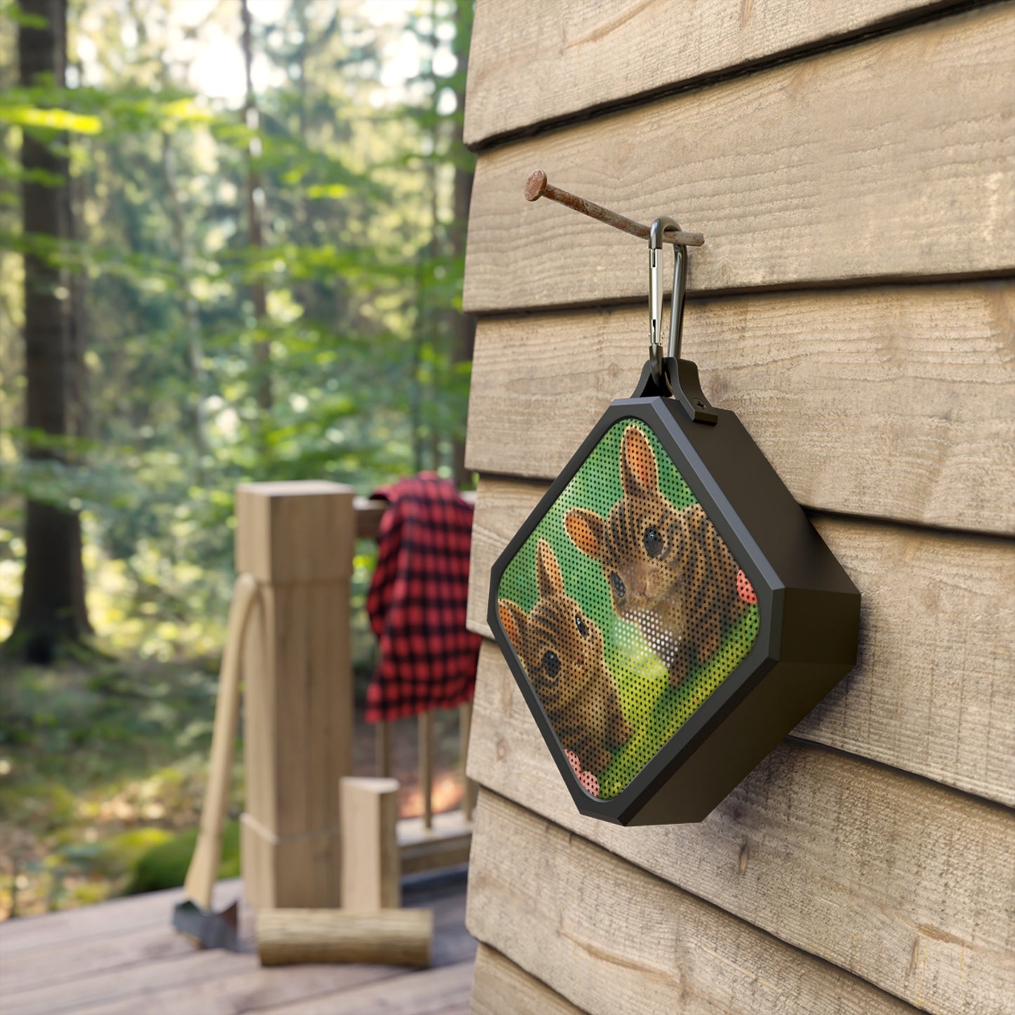 Blackwater Outdoor Bluetooth Speaker, Baby Sumatran Rabbits