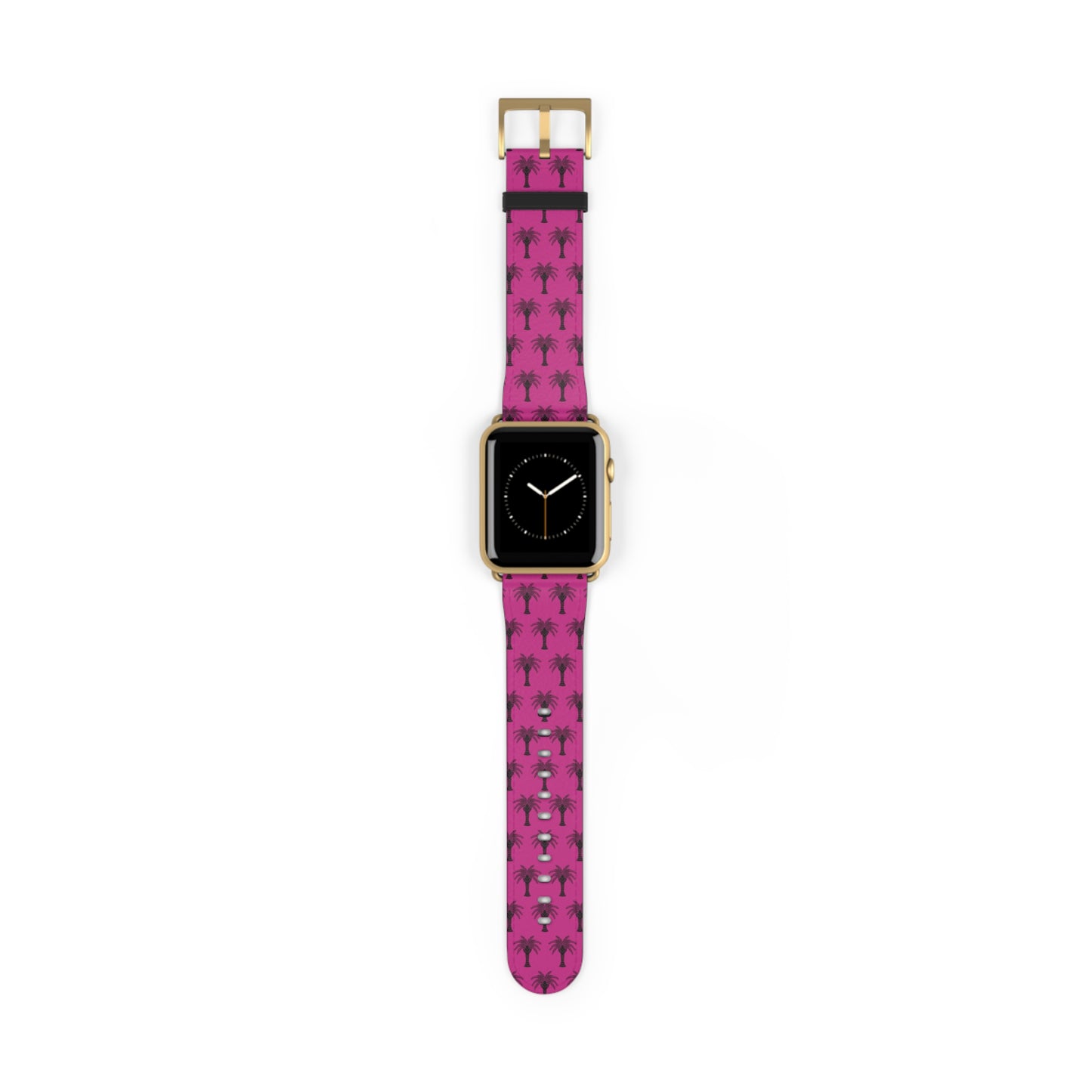 Apple Watch Band - Art Deco Palm, Repeat Pink