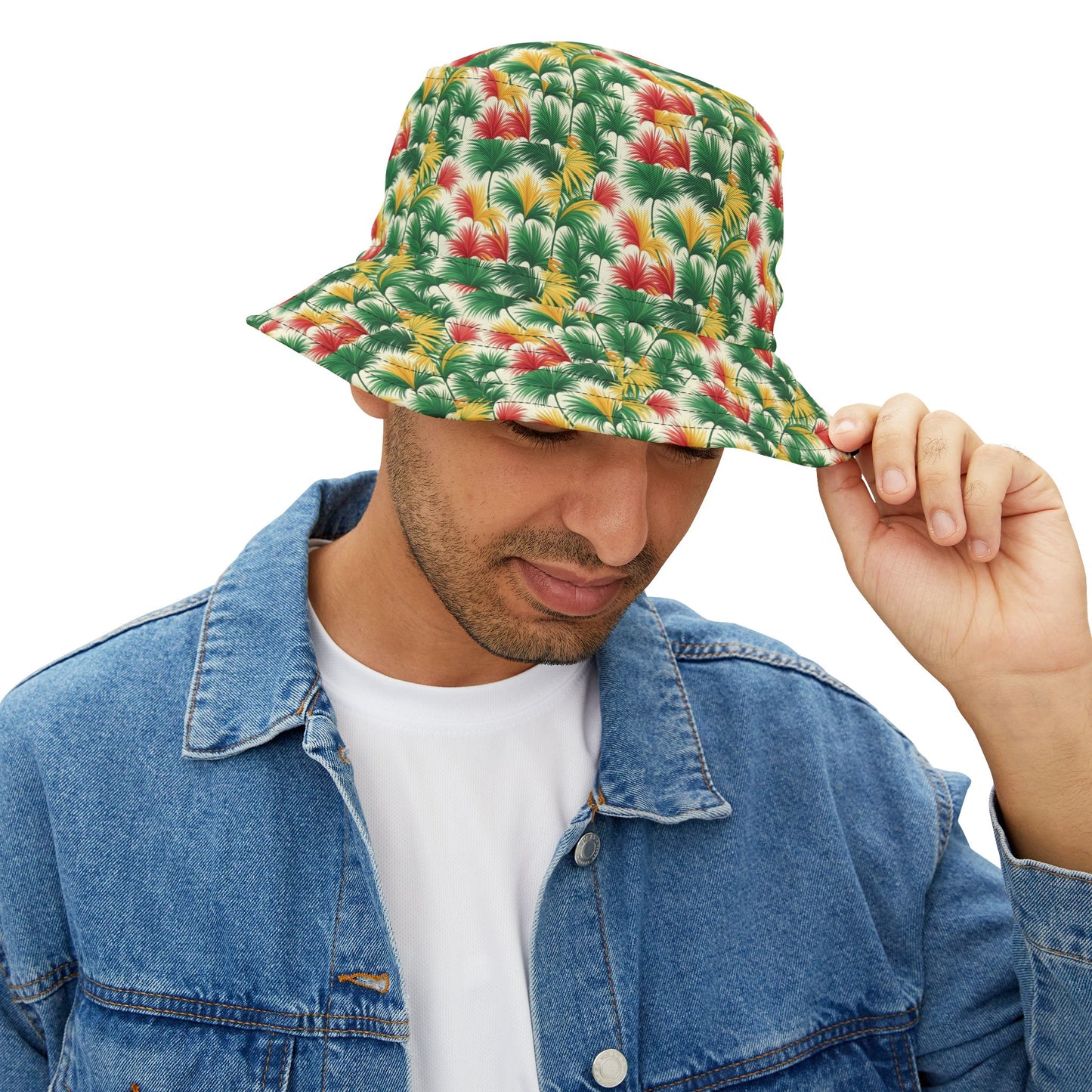 Tropical Polyester Bucket Hat, 2 Sizes - Summer Mood