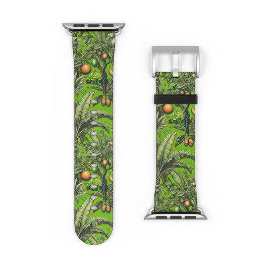 Apple Watch Band - Tropical Fruit, Spring Green