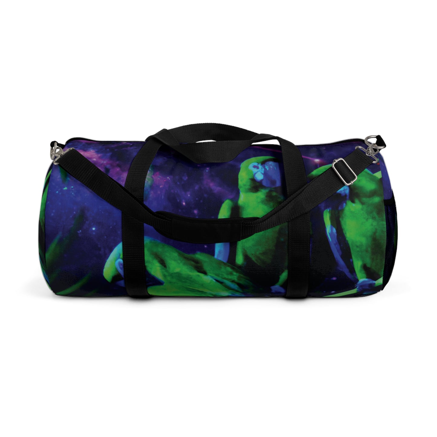 Tropical Rainforest Duffel Bag - Perfect for Travel and Gym / Galactic Parrots