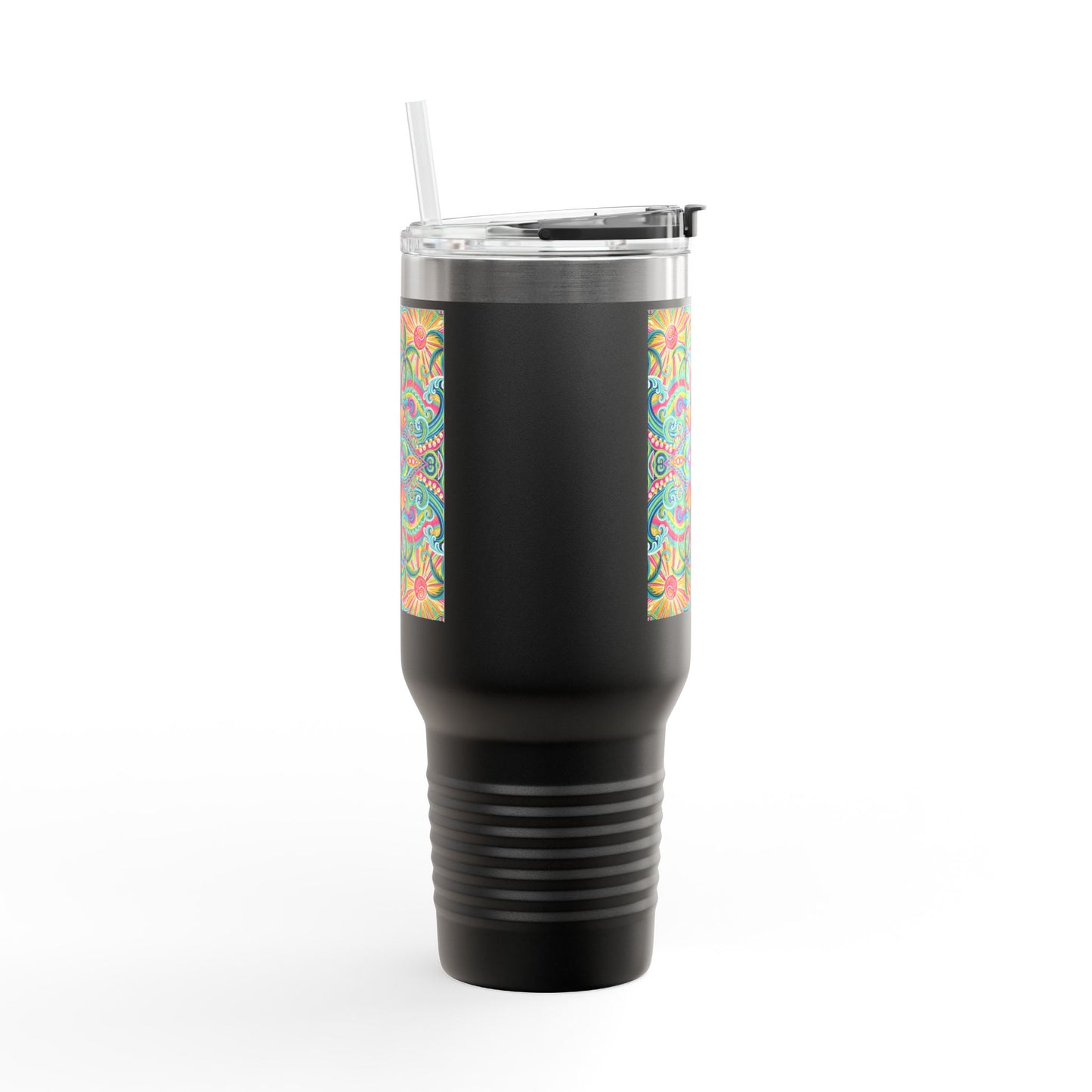 Kaleido Bay Insulated Travel Mug - 40oz - Perfect for Outdoor Adventures