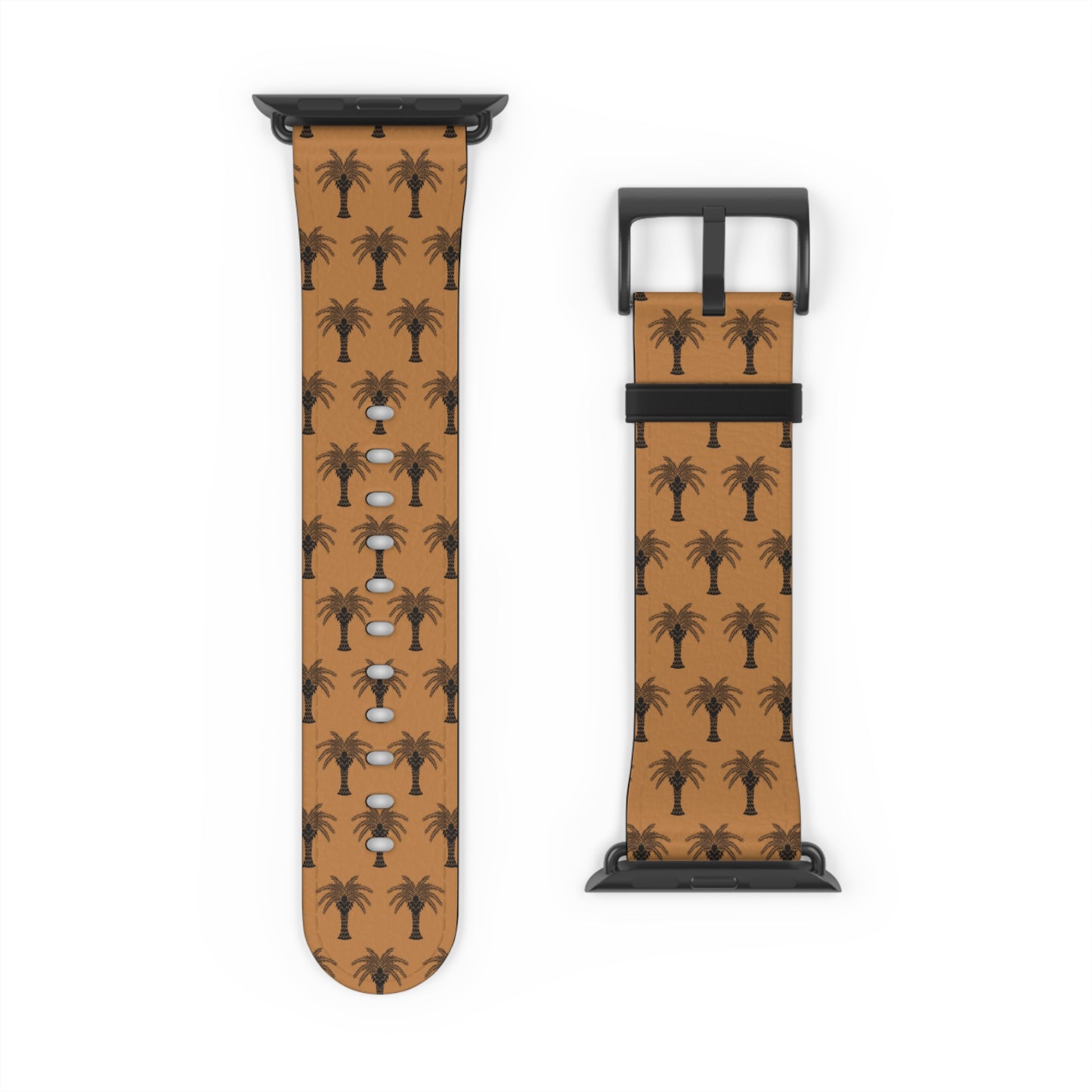 Apple Watch Band - Art Deco Palm, Repeat Lt. Brown