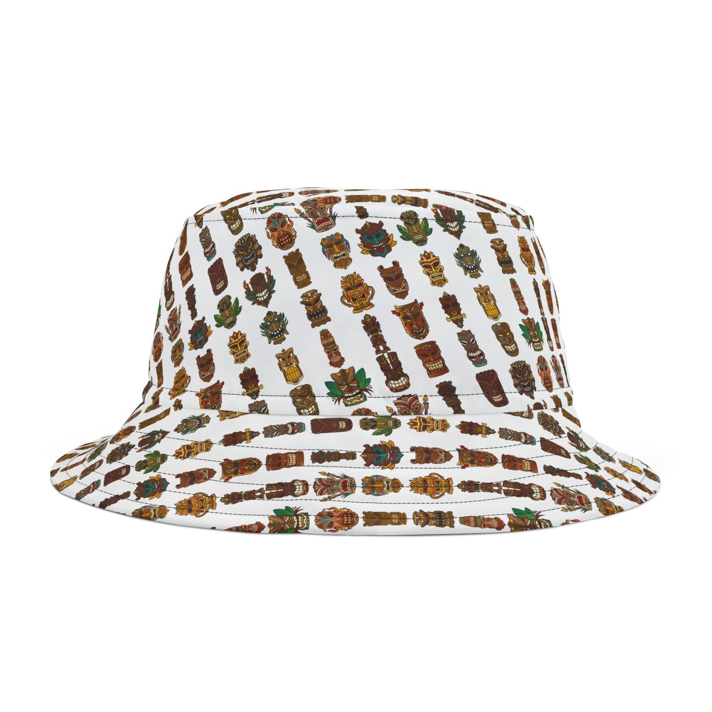 Tropical Polyester Bucket Hat, 2 Sizes - Tiny Tiki Dudes