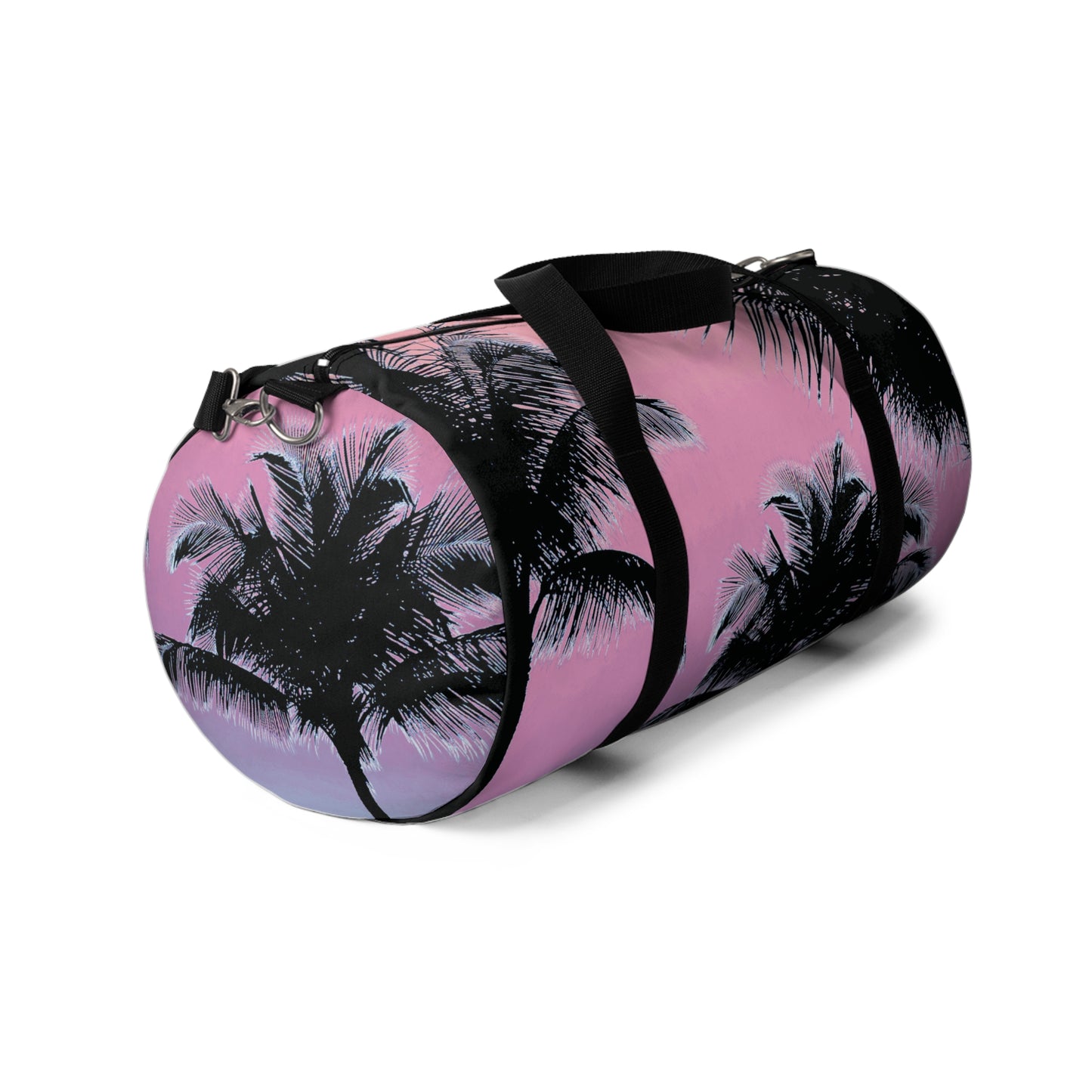 Tropical Rainforest Duffel Bag - Perfect for Travel and Gym / Palm Glow Pastels