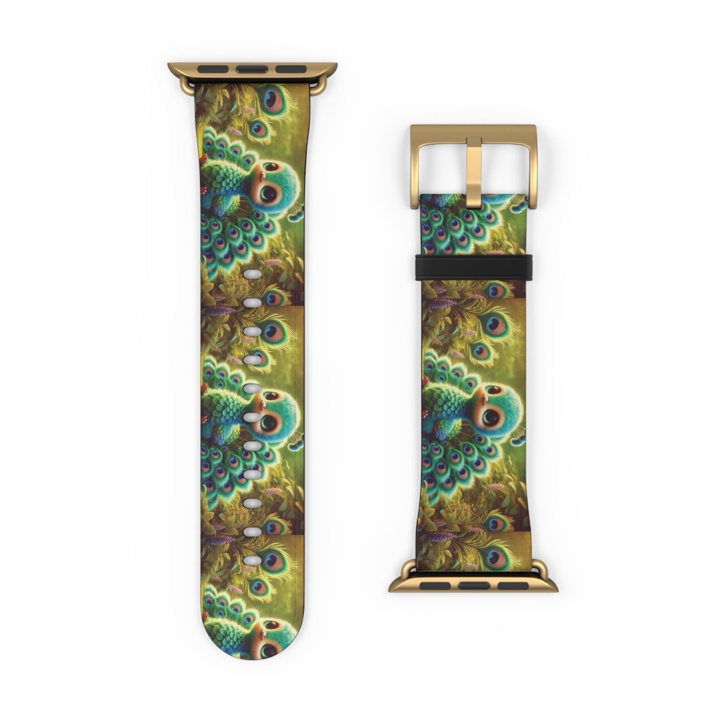 Apple Watch Band - Tropical Baby Peacock