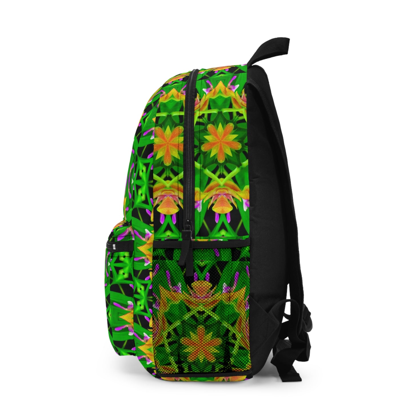 Tropical Backpack  / Orchid Kaleidoscope #1