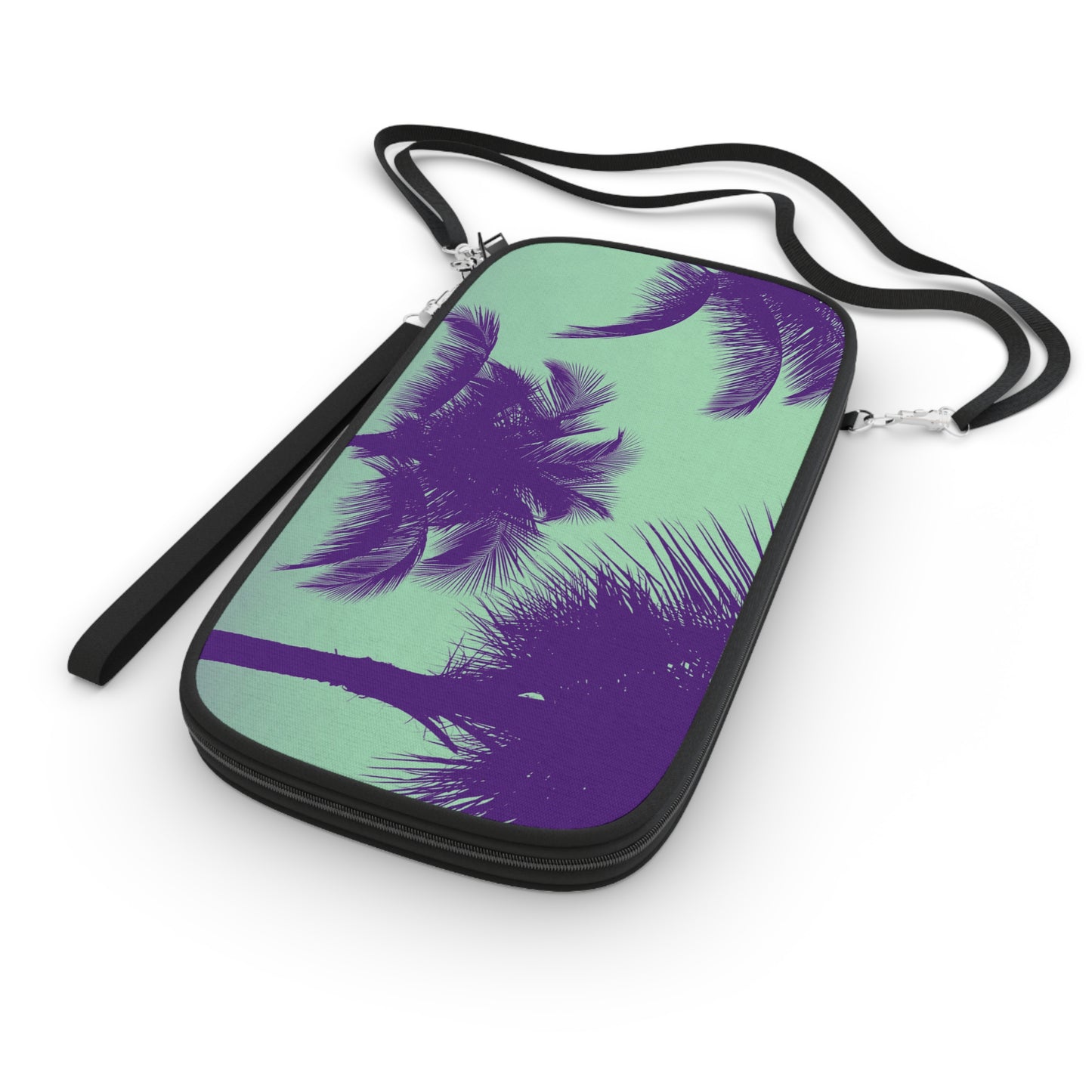 Passport Wallet – Perfect for Travelers & Adventurers / Palm Glow, Minty