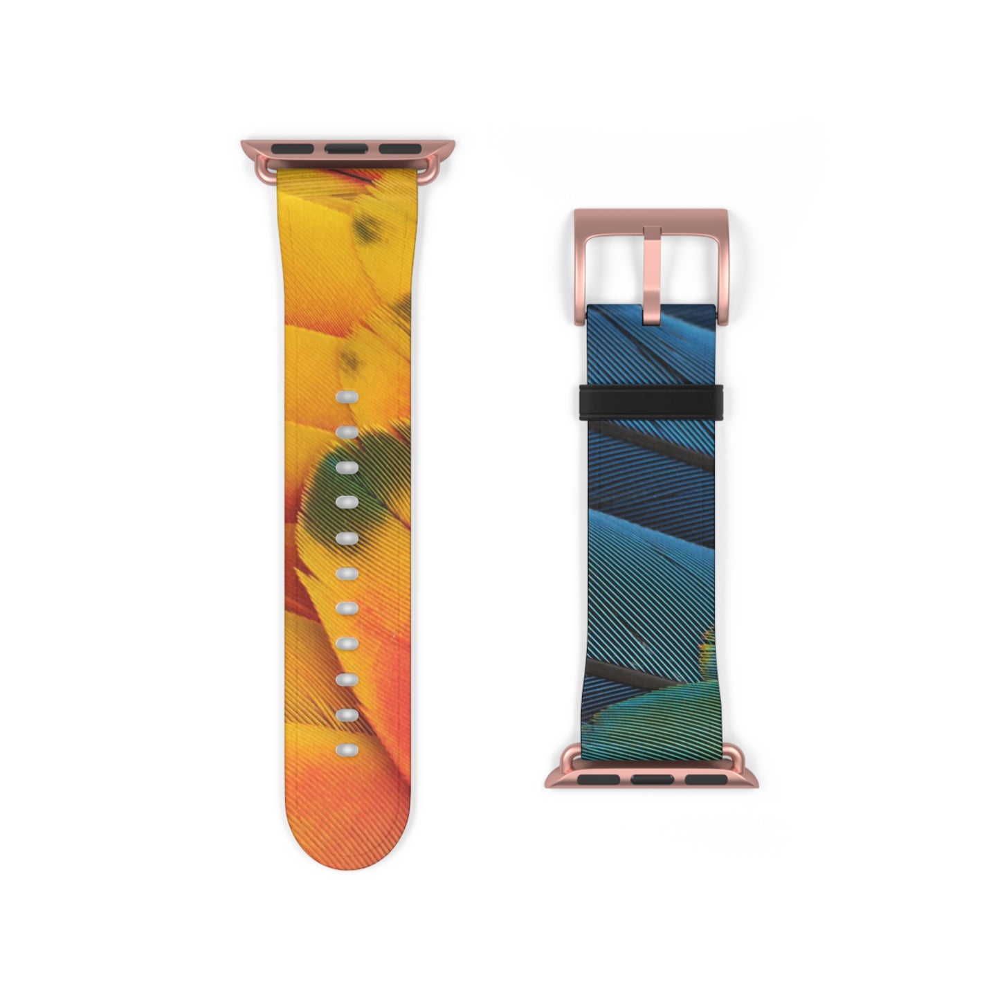 Apple Watch Band - Macaw Parrot Feathers