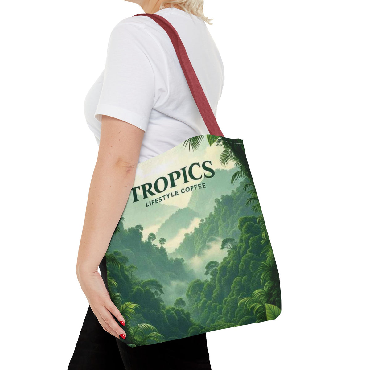 Rainforest Vistas Coffee Tote Bag - 3 Sizes