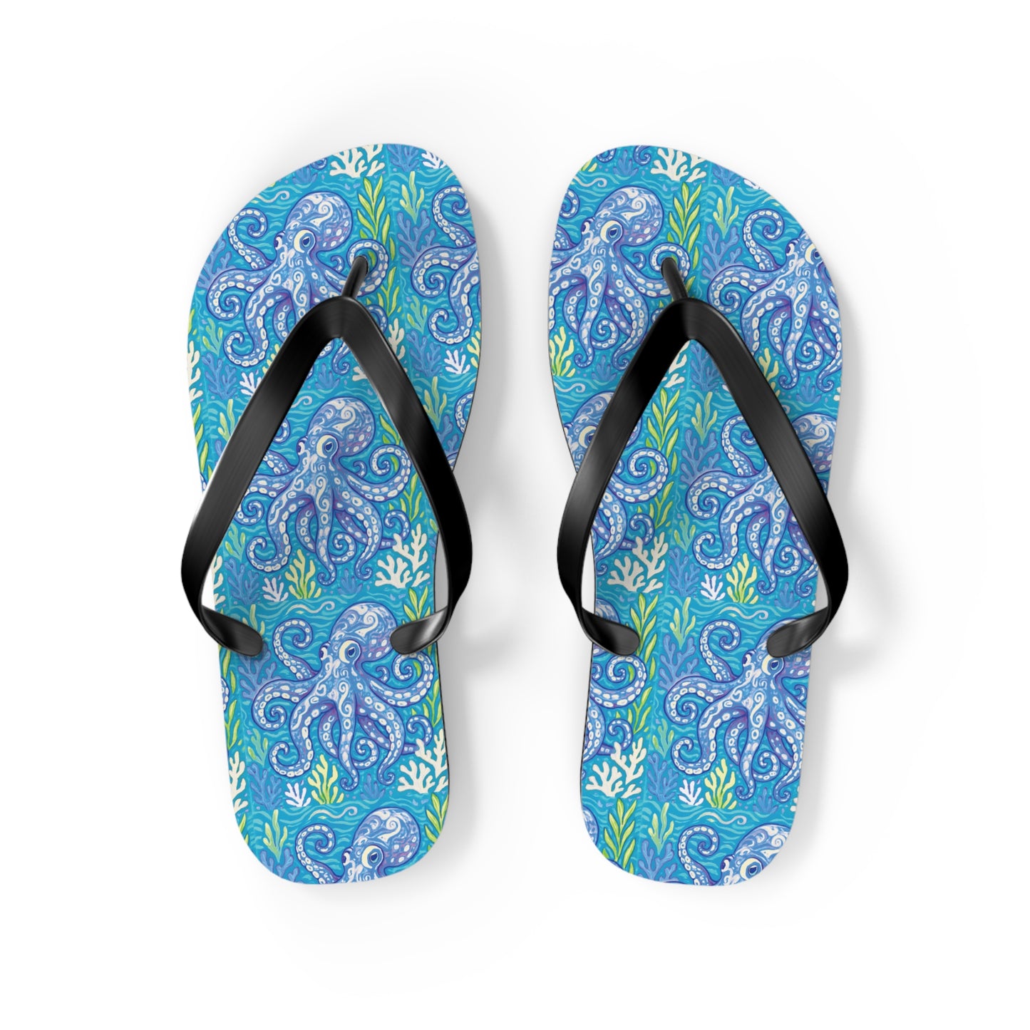 Flip Flops - Blue Kraken Joe