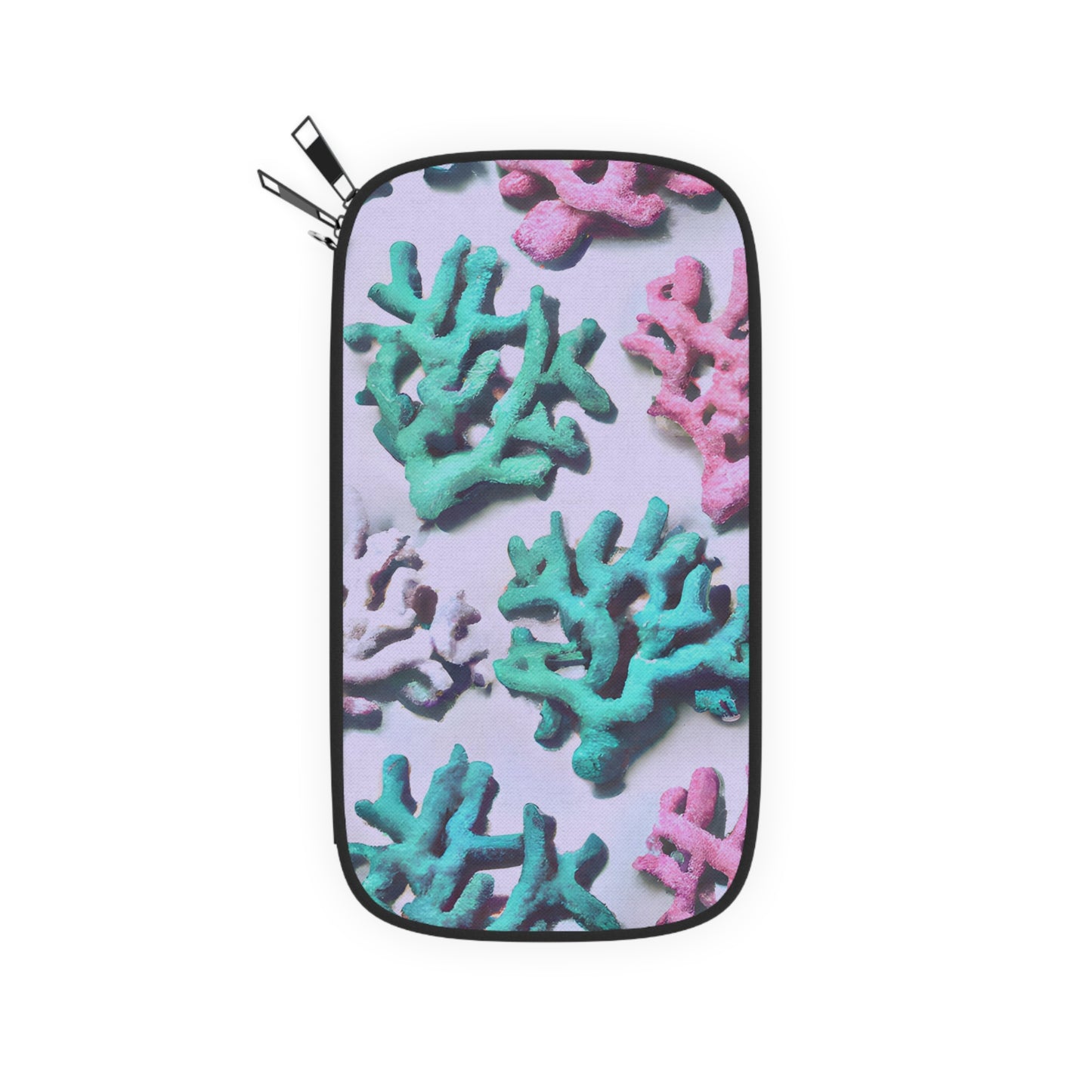 Passport Wallet – Perfect for Travelers & Adventurers / Corals, Light