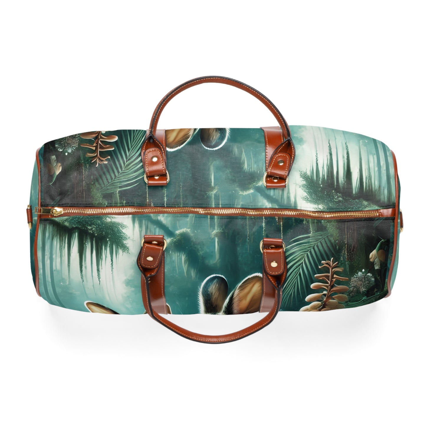Tropical Waterproof Travel Bag - Perfect for Beach Getaways / Rainforest Sumatran Rabbits
