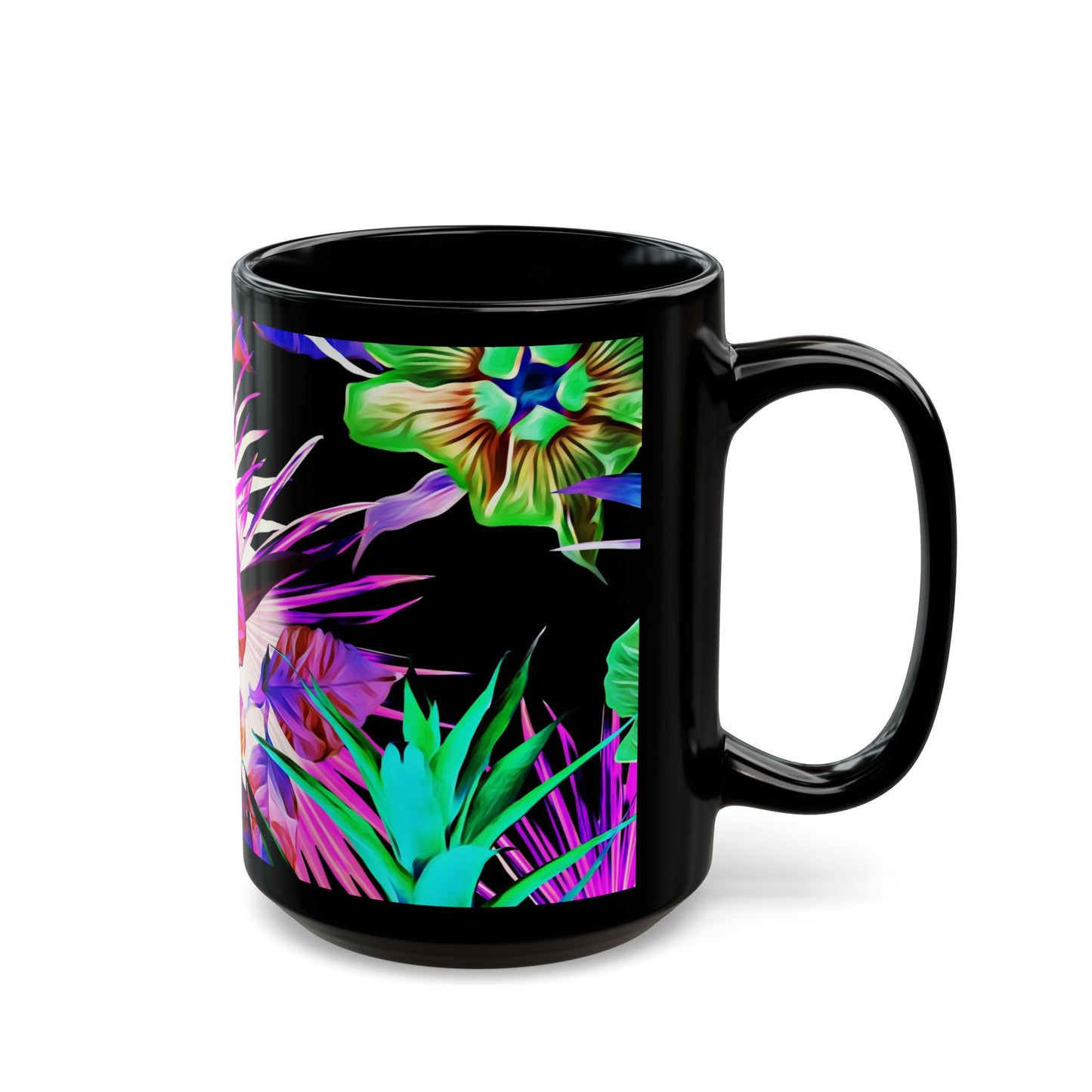 Black Mug (11oz, 15oz), Plant Palooza, black