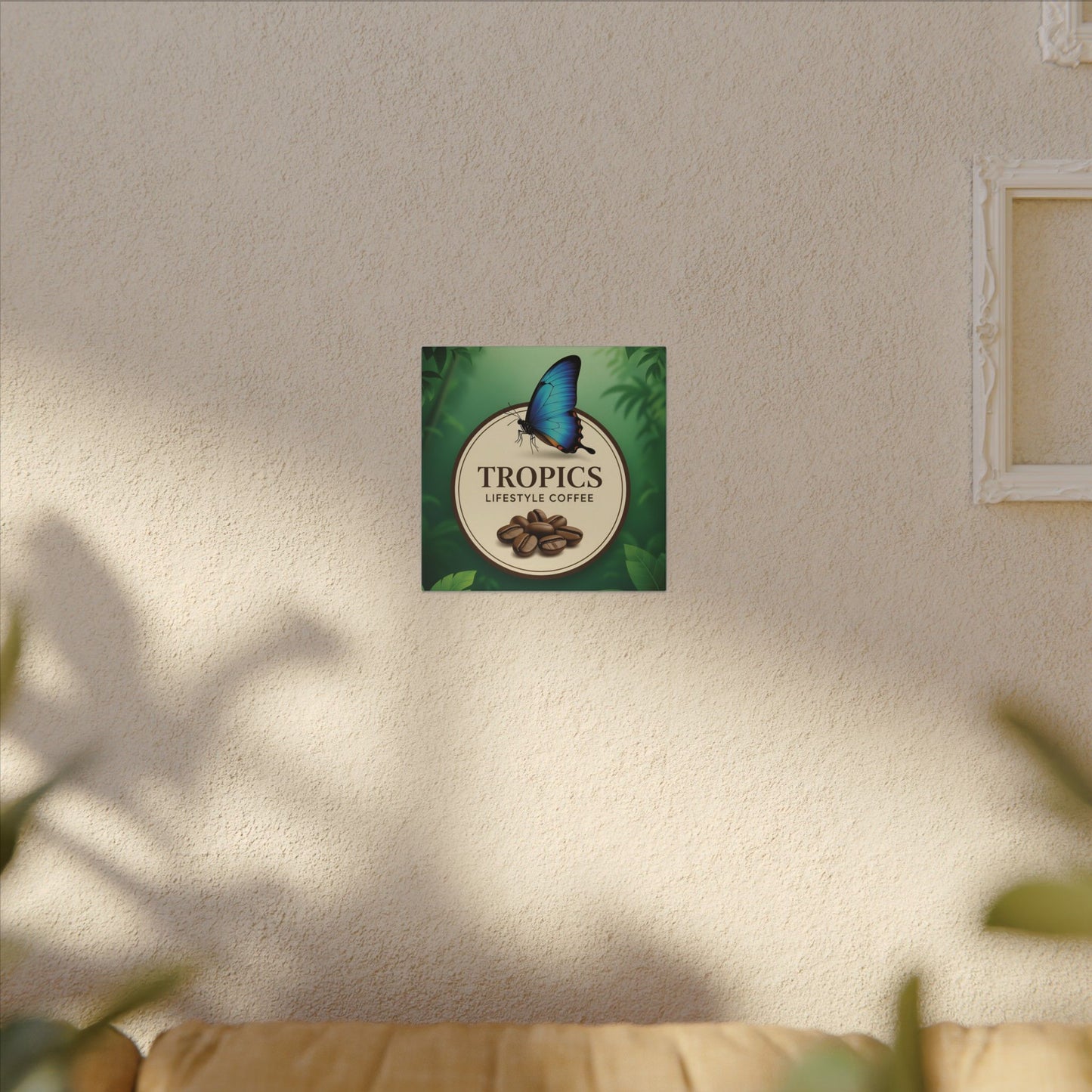 Tropical Wall Art — Butterfly & Beans, Tropics Lifestyle Coffee