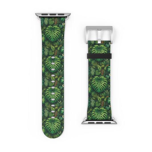Apple Watch Band - Rainforest Greenery