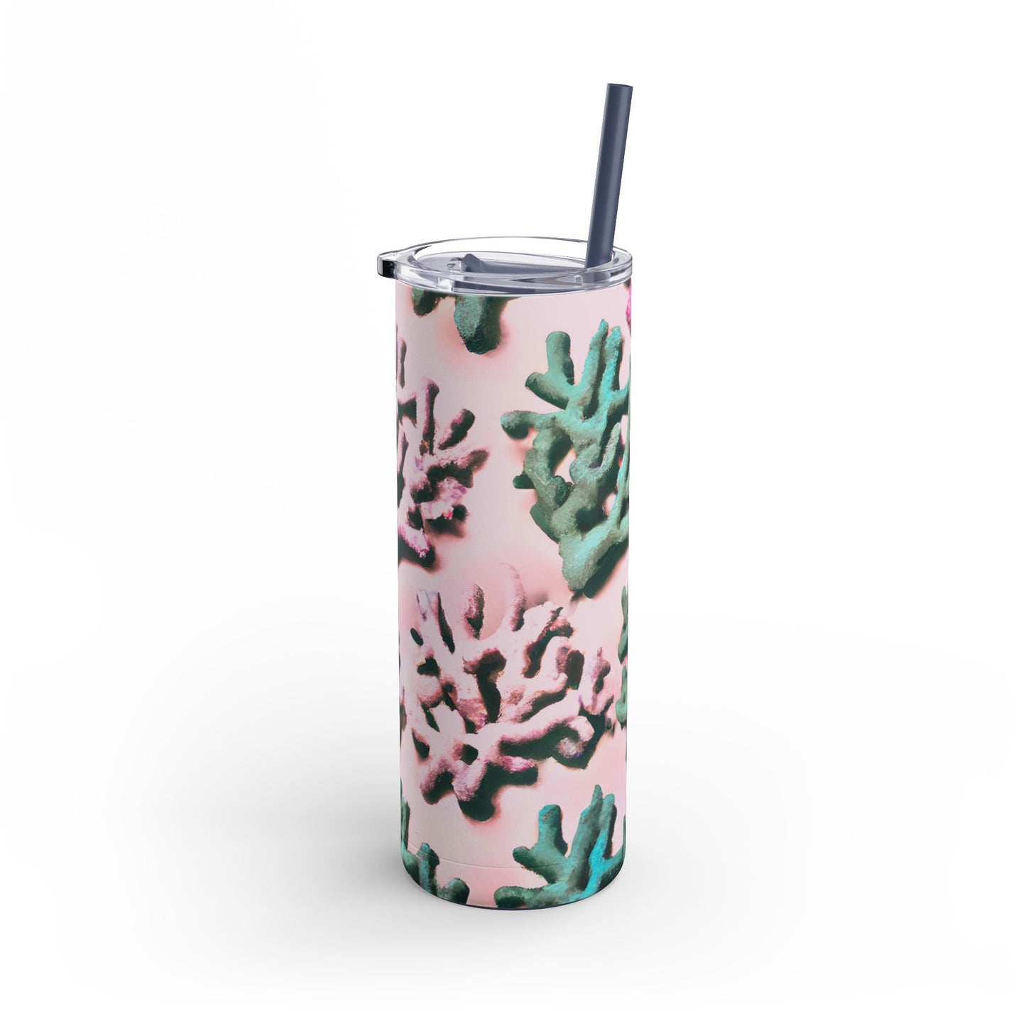 20oz Matte Tumbler, 7 Colors - Stylish Travel Cup - Corals Pink