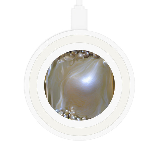 Quake Wireless Charging Pad - Natural Pearls Dream