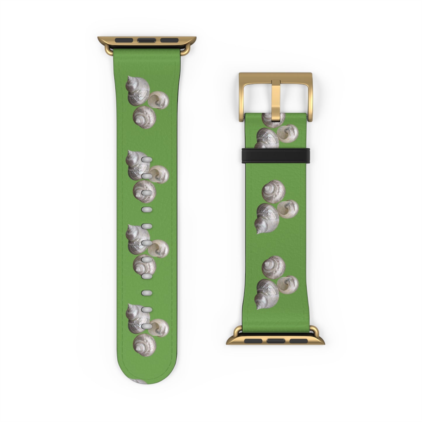 Apple Watch Band - Nautilus Shell Trio, green