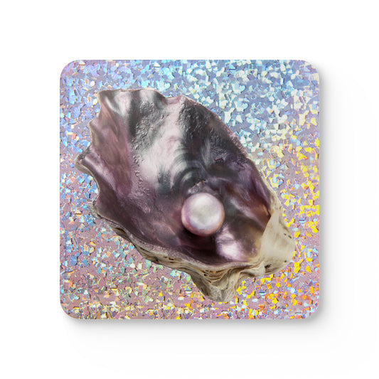 Coaster Set - Disco Lavender Pearl Oyster