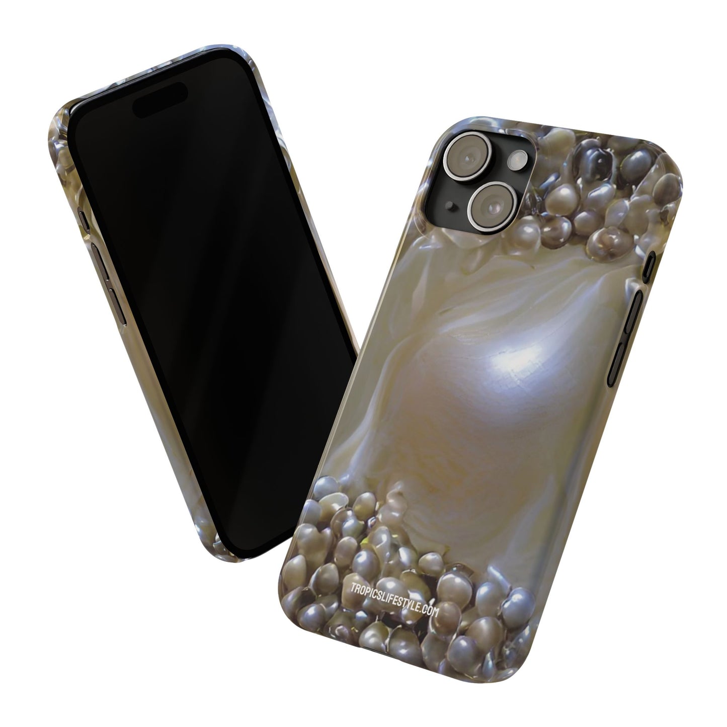 Slim Phone Cases - Natural Pearls Dream