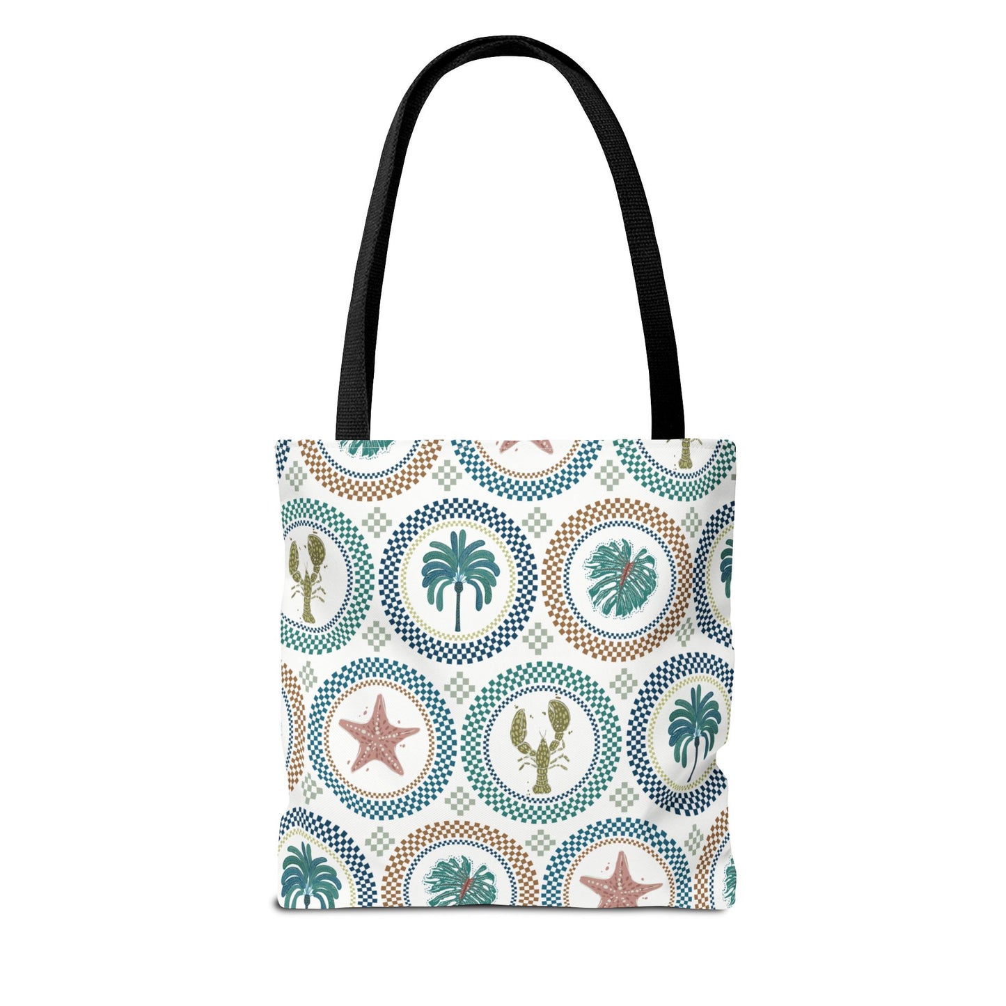 Mosaic Tropi Sealife Tote Bag - 3 Sizes