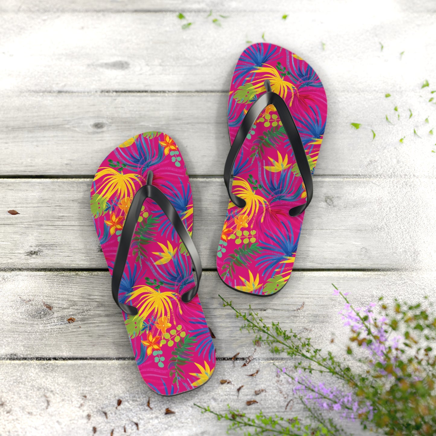 Flip Flops - Exotic Flora