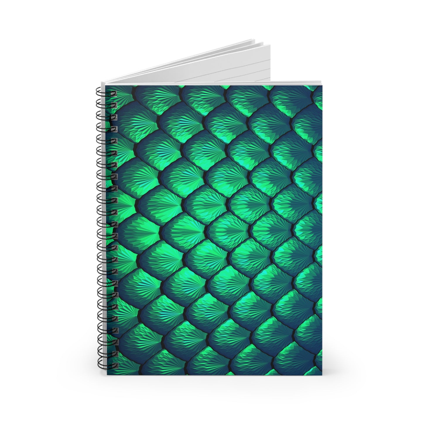 Spiral Notebook - Pretty Mermaid Tail