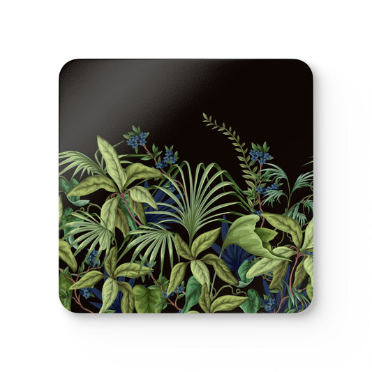 Coaster Set - Midnight Jungle