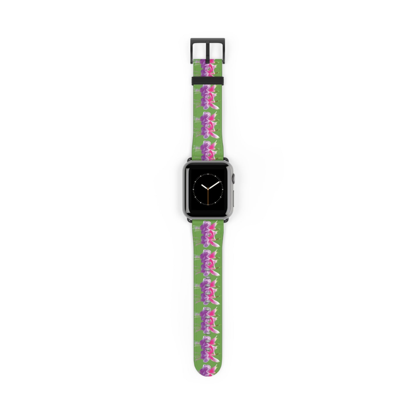 Apple Watch Band - Two Fuchsias, green