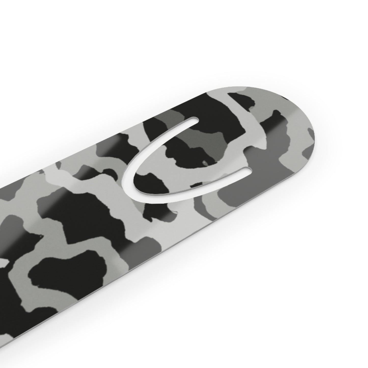 Bookmark - Aluminum, Coral Threads/Noir