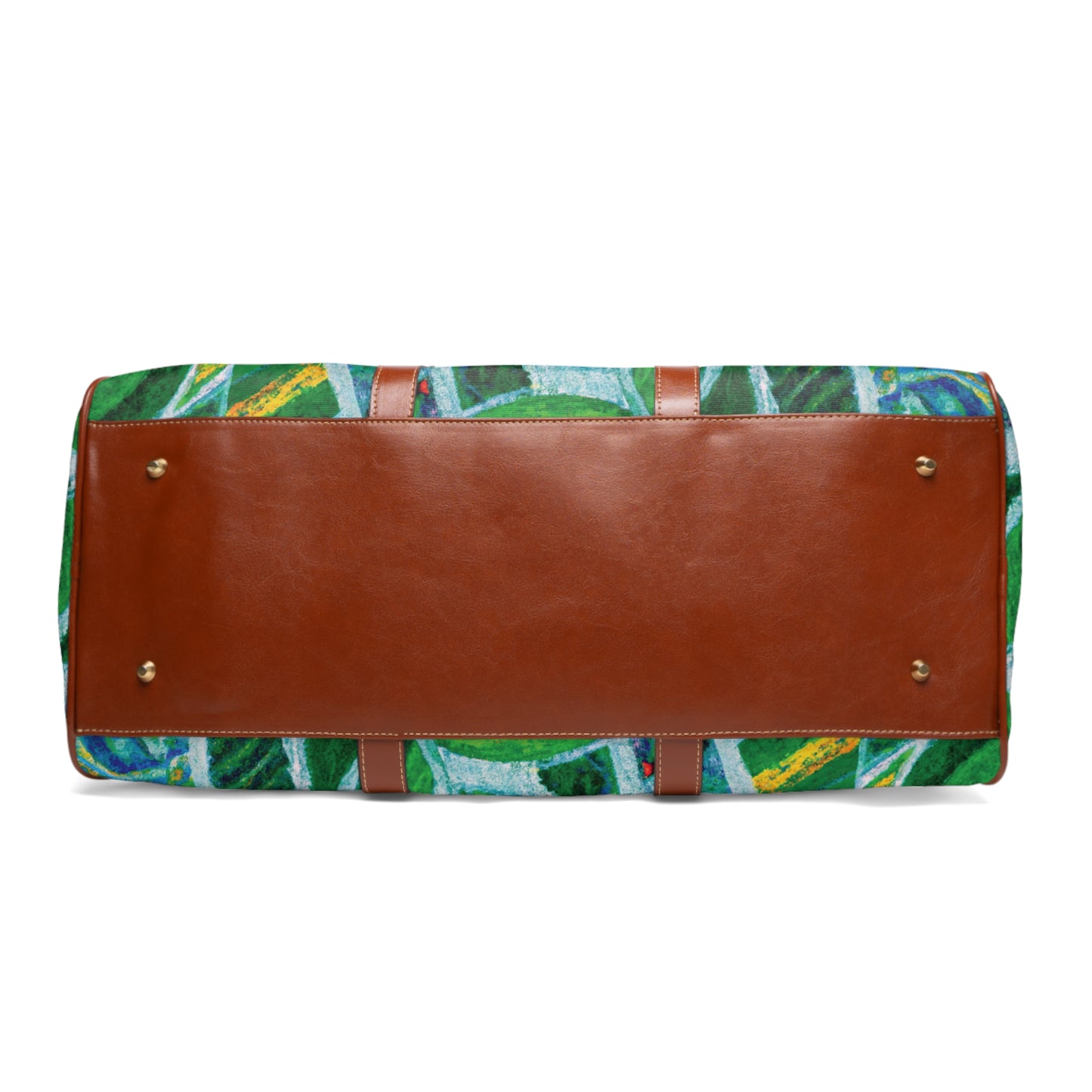 Tropical Waterproof Travel Bag - Perfect for Beach Getaways / Amazon Whimsy, Green