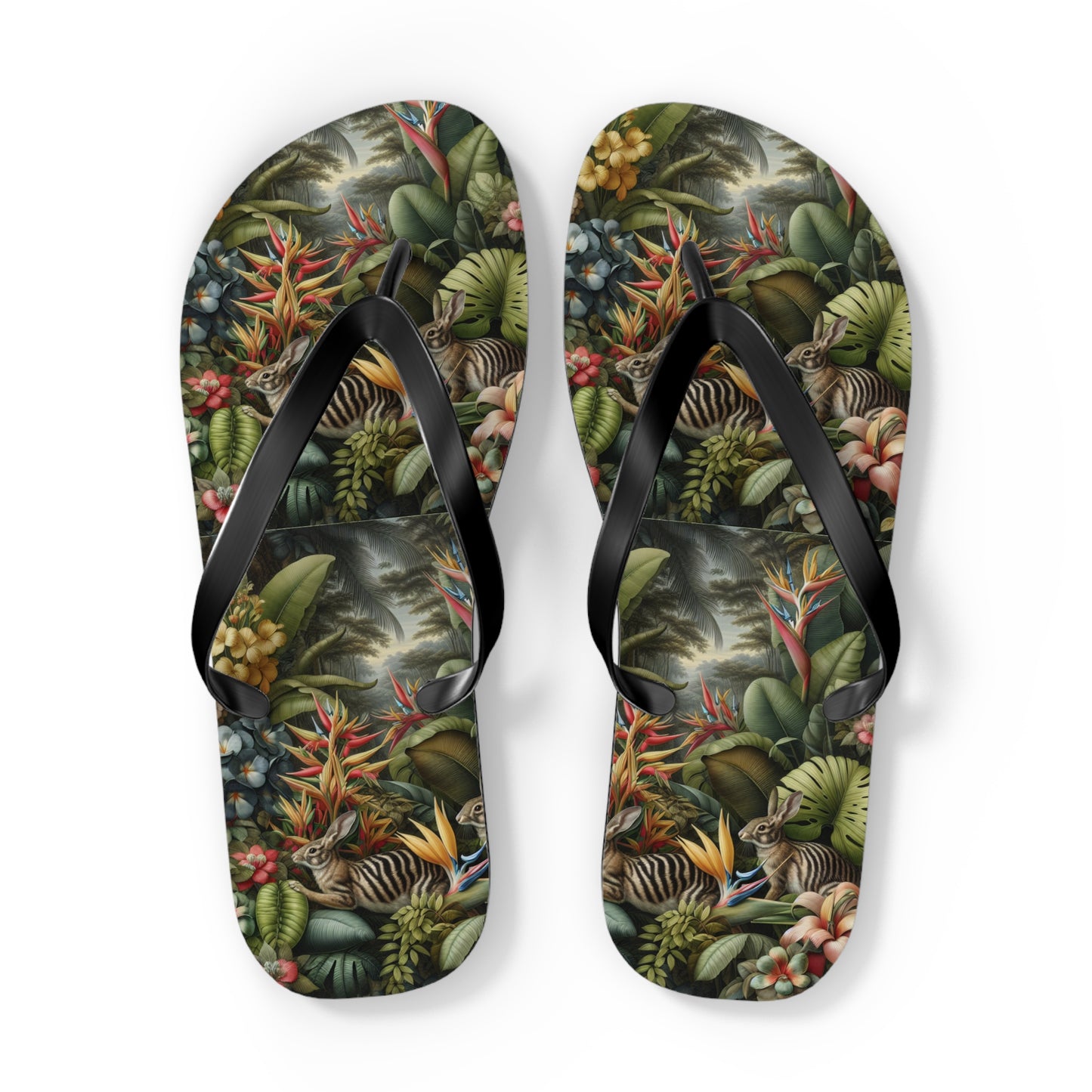 Flip Flops - Rainforest Rabbit Outing