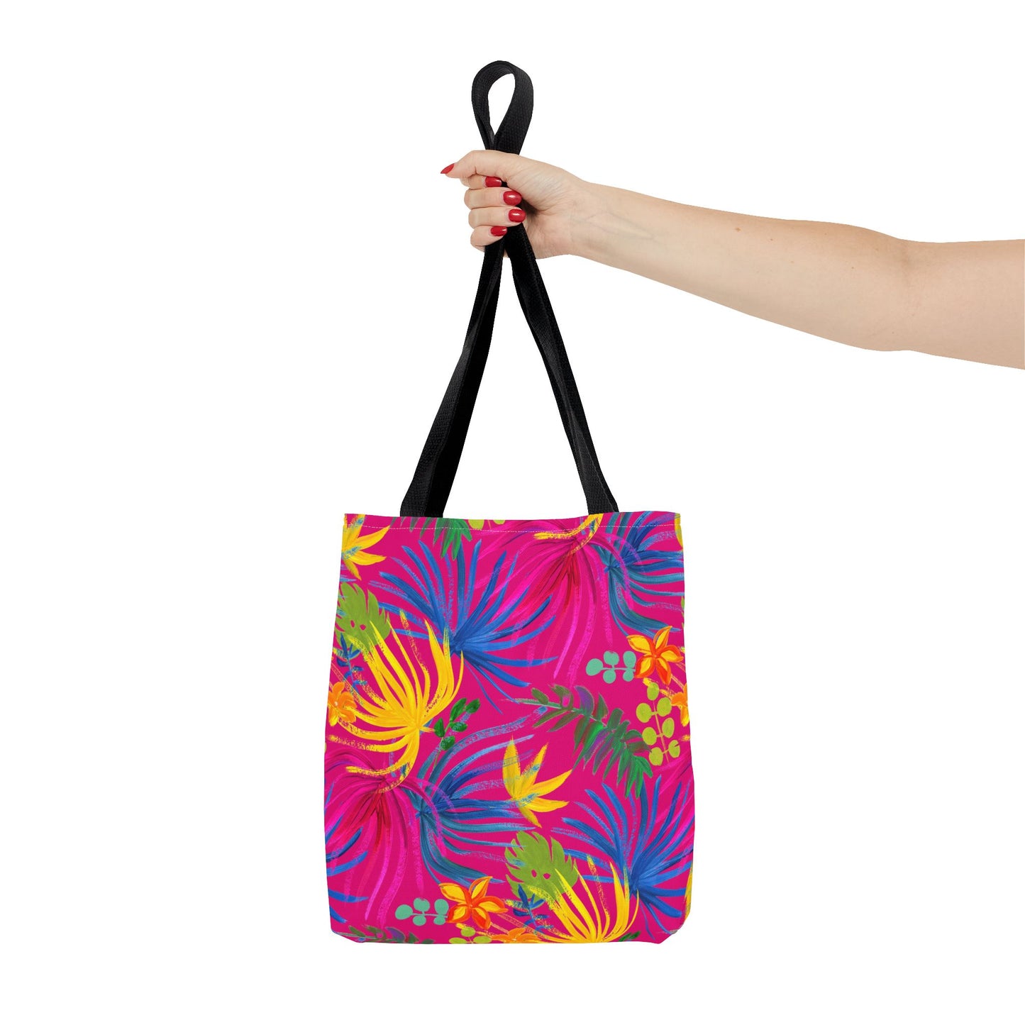 Tropical Flowers Exotic Flora Tote Bag - 3 Sizes