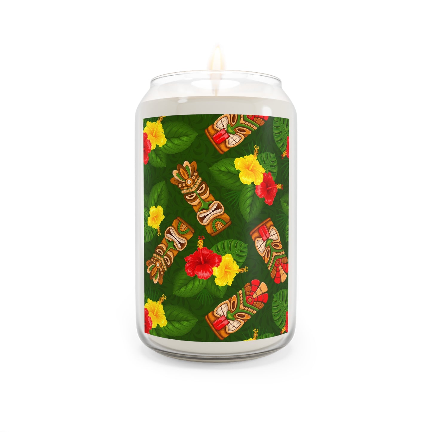 Scented Candle, 13.75oz - Tiki Hibiscus Garden