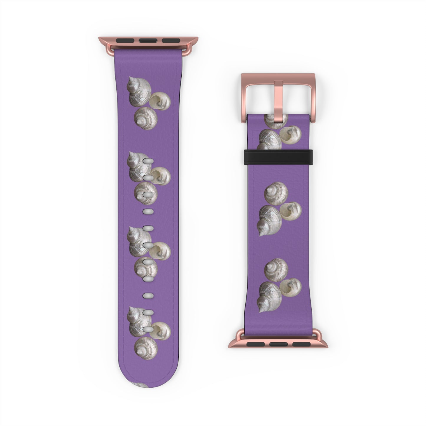 Apple Watch Band - Nautilus Shell Trio, lt. purple